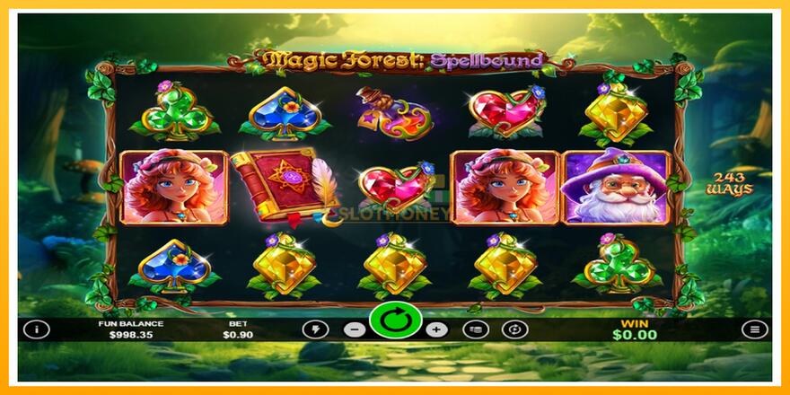 Máquina de jogos Magic Forest: Spellbound - chance de ganhar dinheiro, foto 3