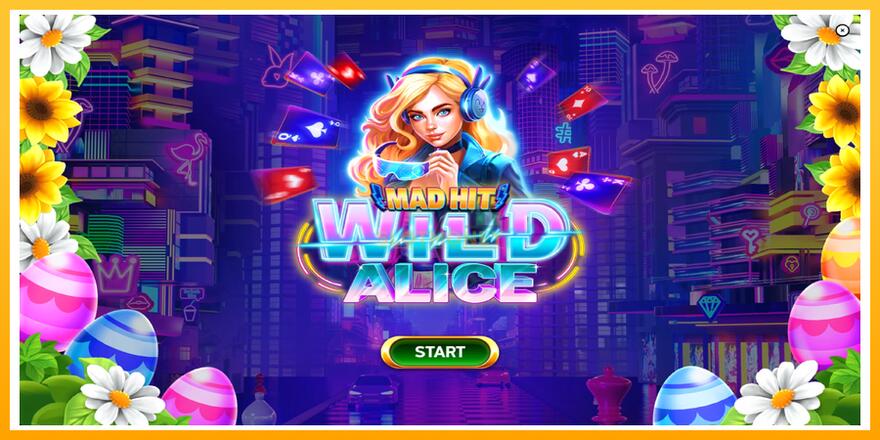 Máquina de jogos Mad Hit Wild Alice Easter - chance de ganhar dinheiro, foto 1