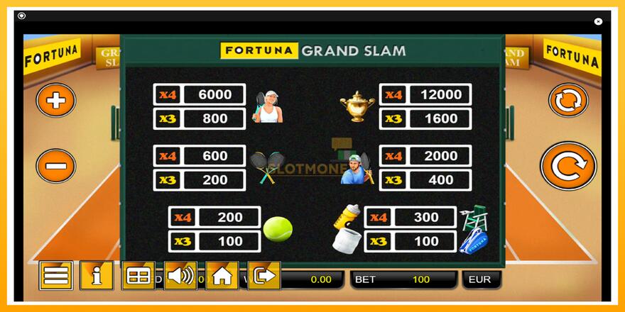 Máquina de jogos Fortuna Grand Slam - chance de ganhar dinheiro, foto 5