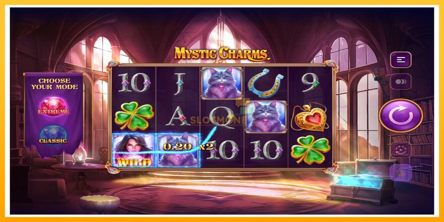 Máquina de jogos Mystic Charms - chance de ganhar dinheiro, foto 2