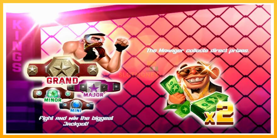 Máquina de jogos MMA Kings - chance de ganhar dinheiro, foto 1