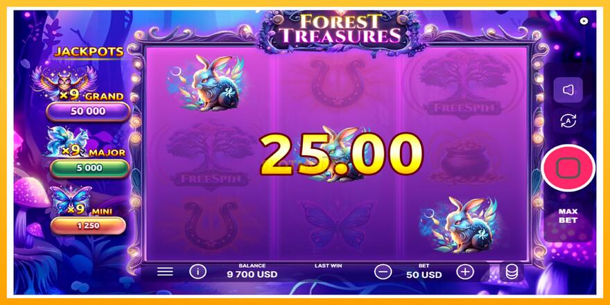 Máquina de jogos Forest Treasures - chance de ganhar dinheiro, foto 3