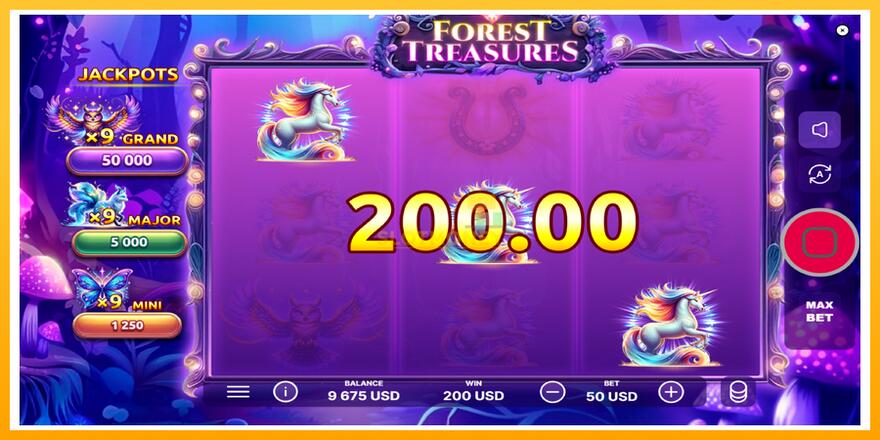 Máquina de jogos Forest Treasures - chance de ganhar dinheiro, foto 4