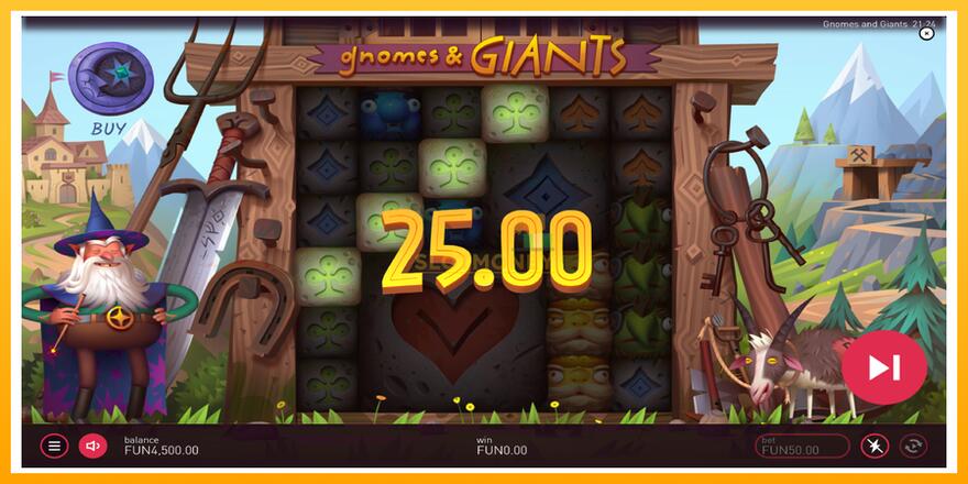 Máquina de jogos Gnomes & Giants - chance de ganhar dinheiro, foto 3