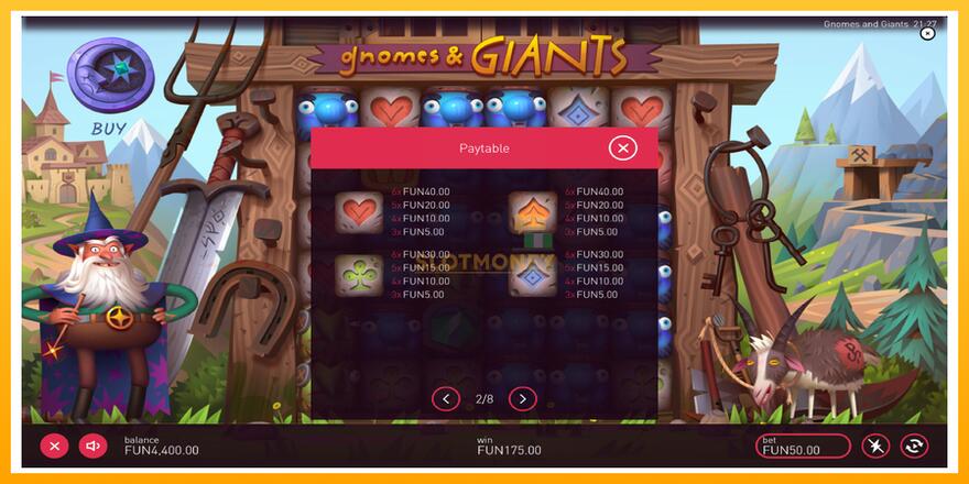 Máquina de jogos Gnomes & Giants - chance de ganhar dinheiro, foto 6