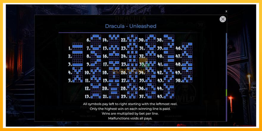 Máquina de jogos Dracula - Unleashed - chance de ganhar dinheiro, foto 7