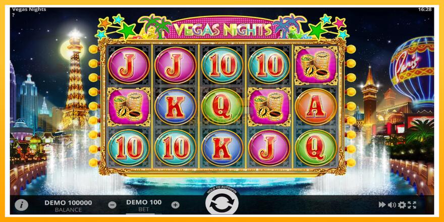 Máquina de jogos Vegas Nights - chance de ganhar dinheiro, foto 1