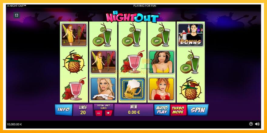 Máquina de jogos A Night Out - chance de ganhar dinheiro, foto 1