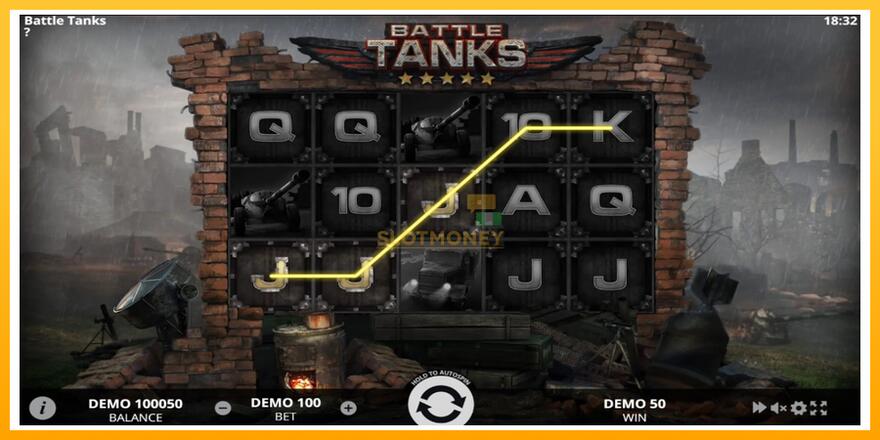 Máquina de jogos Battle Tanks - chance de ganhar dinheiro, foto 2