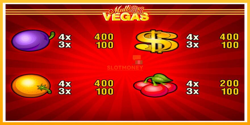 Máquina de jogos Multi Vegas 81 - chance de ganhar dinheiro, foto 3