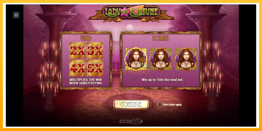 Máquina de jogos Lady of Fortune - chance de ganhar dinheiro, foto 1