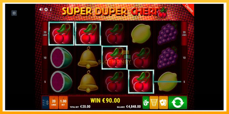 Máquina de jogos Super Duper Cherry - chance de ganhar dinheiro, foto 3