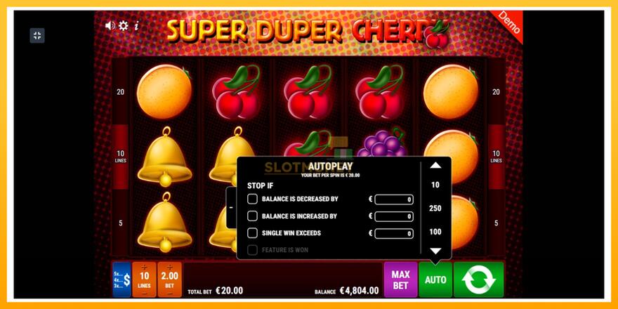 Máquina de jogos Super Duper Cherry - chance de ganhar dinheiro, foto 5