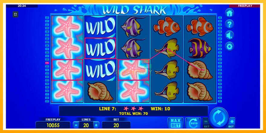 Máquina de jogos Wild Shark - chance de ganhar dinheiro, foto 3