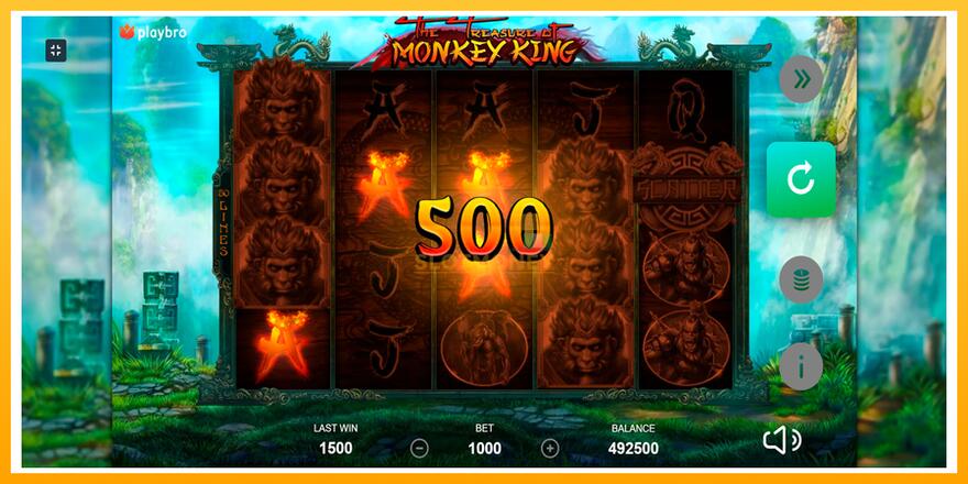 Máquina de jogos The Monkey King - chance de ganhar dinheiro, foto 3