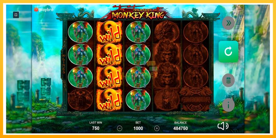 Máquina de jogos The Monkey King - chance de ganhar dinheiro, foto 5