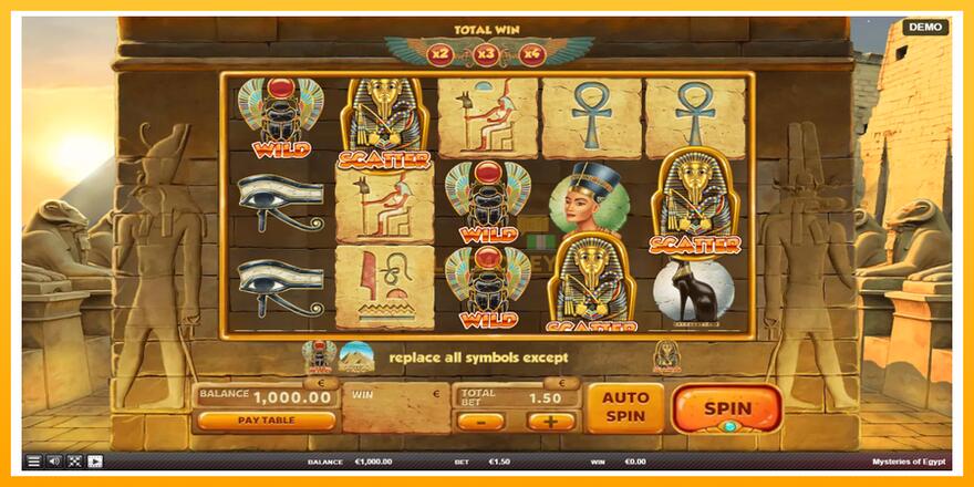 Máquina de jogos Mysteries of Egypt - chance de ganhar dinheiro, foto 2