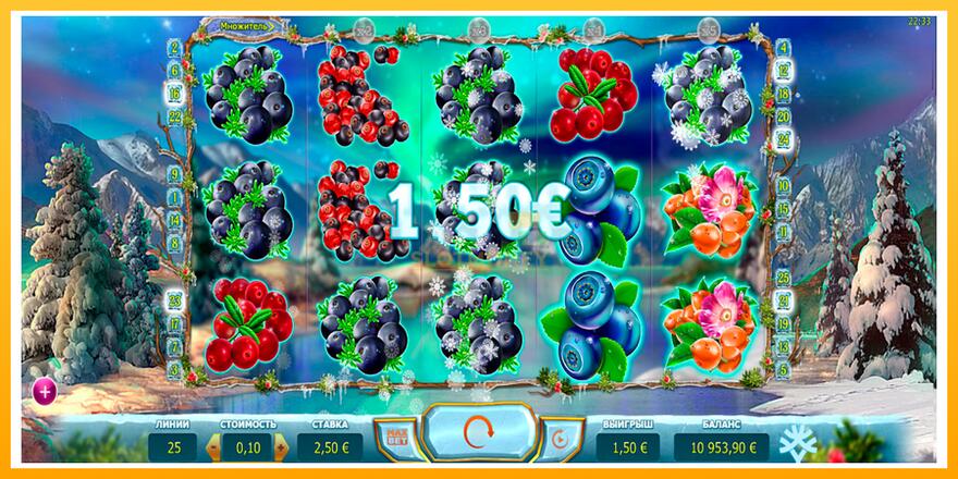 Máquina de jogos Winterberries - chance de ganhar dinheiro, foto 3