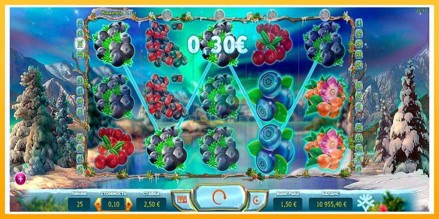 Máquina de jogos Winterberries - chance de ganhar dinheiro, foto 4