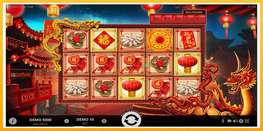 Máquina de jogos Chinese New Year - chance de ganhar dinheiro, foto 1