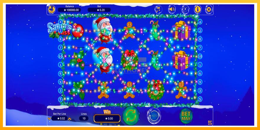 Máquina de jogos Santa´s Kiss - chance de ganhar dinheiro, foto 1