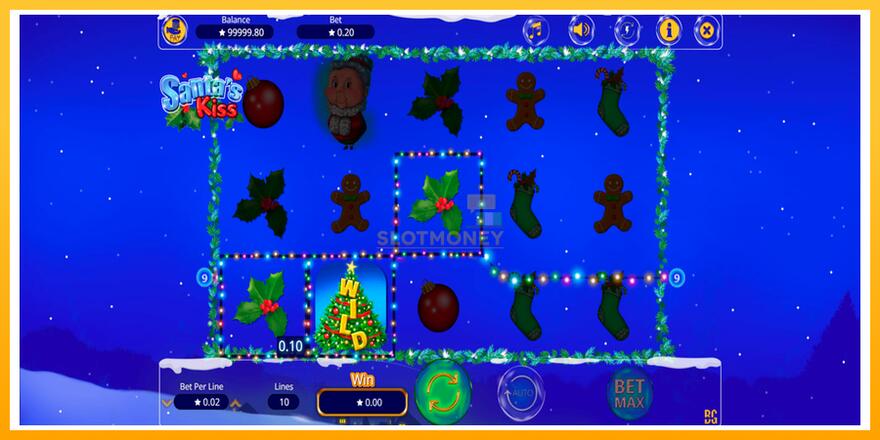 Máquina de jogos Santa´s Kiss - chance de ganhar dinheiro, foto 2