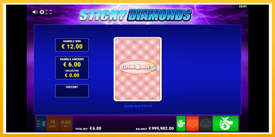 Máquina de jogos Sticky Diamonds - chance de ganhar dinheiro, foto 3