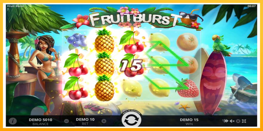 Máquina de jogos Fruitburst - chance de ganhar dinheiro, foto 2