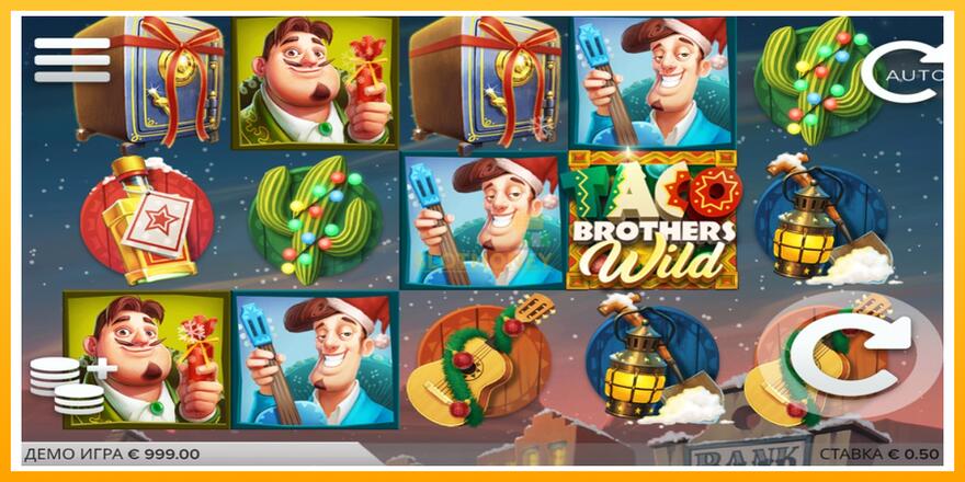 Máquina de jogos Taco Brothers Saving Christmas - chance de ganhar dinheiro, foto 4