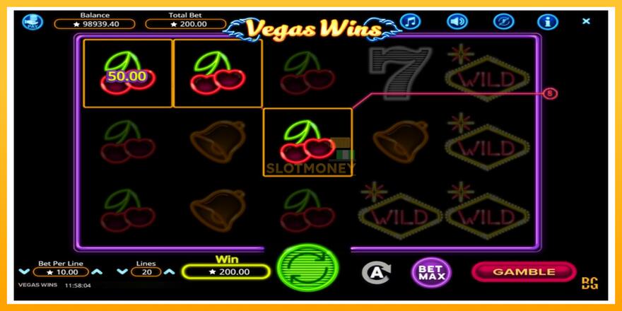 Máquina de jogos Vegas Wins - chance de ganhar dinheiro, foto 3