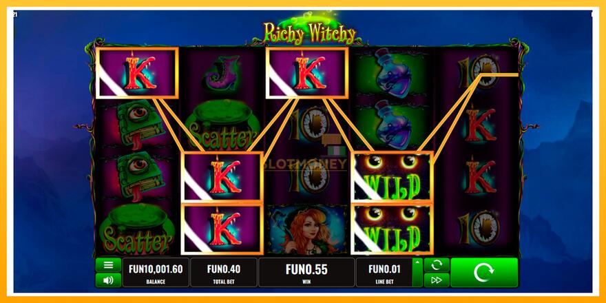 Máquina de jogos Witch Pickings - chance de ganhar dinheiro, foto 8