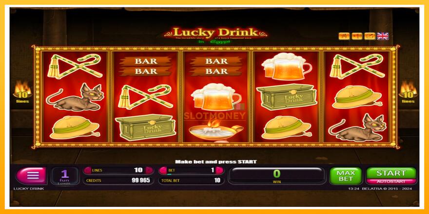 Máquina de jogos Lucky Drink In Egypt - chance de ganhar dinheiro, foto 1