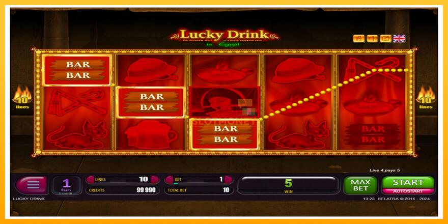 Máquina de jogos Lucky Drink In Egypt - chance de ganhar dinheiro, foto 2