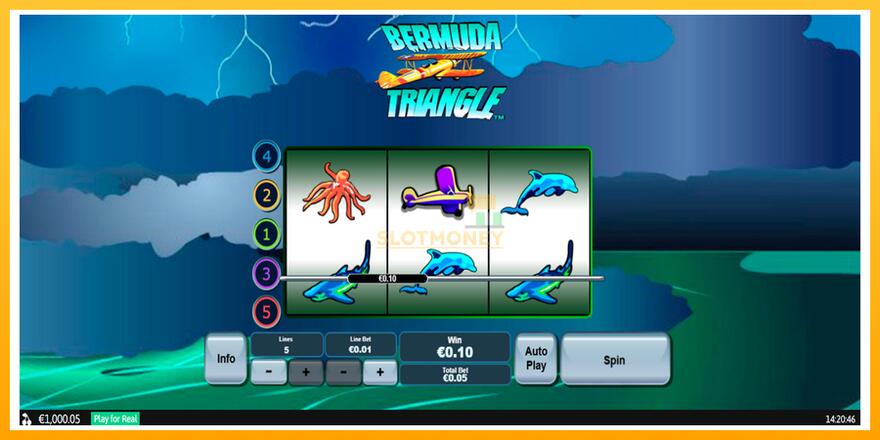 Máquina de jogos Bermuda Triangle - chance de ganhar dinheiro, foto 2