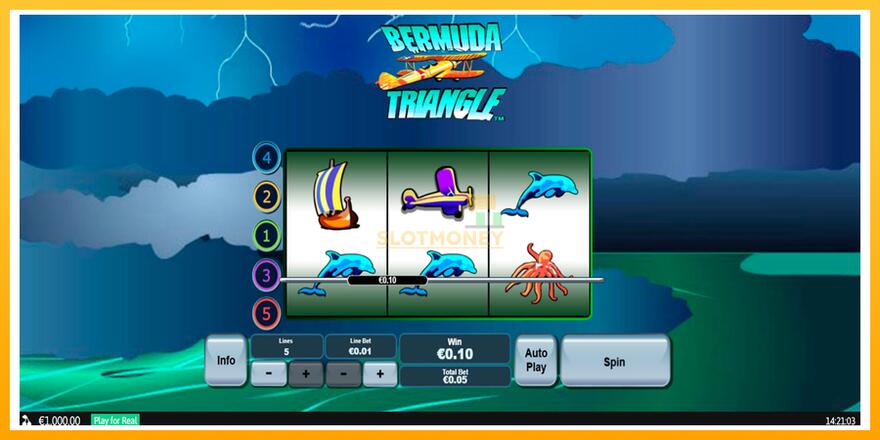 Máquina de jogos Bermuda Triangle - chance de ganhar dinheiro, foto 3