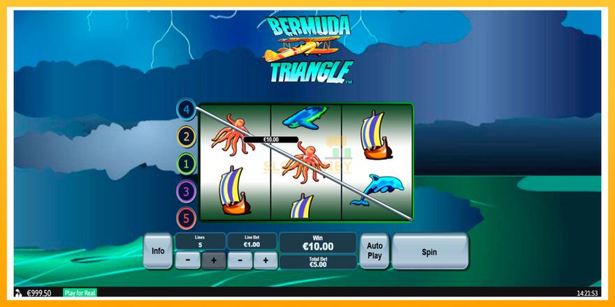 Máquina de jogos Bermuda Triangle - chance de ganhar dinheiro, foto 4