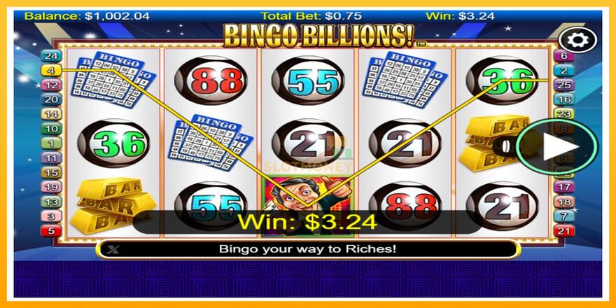 Máquina de jogos Bingo Billions - chance de ganhar dinheiro, foto 3