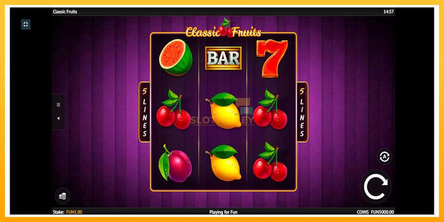 Máquina de jogos Classic Fruit - chance de ganhar dinheiro, foto 1