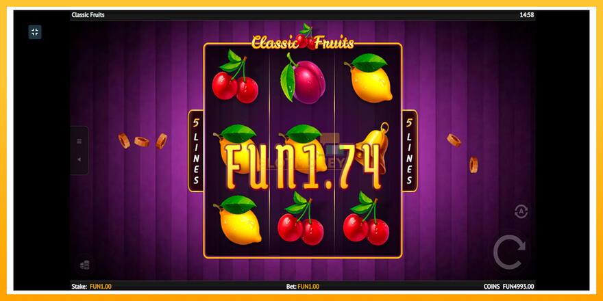 Máquina de jogos Classic Fruit - chance de ganhar dinheiro, foto 2