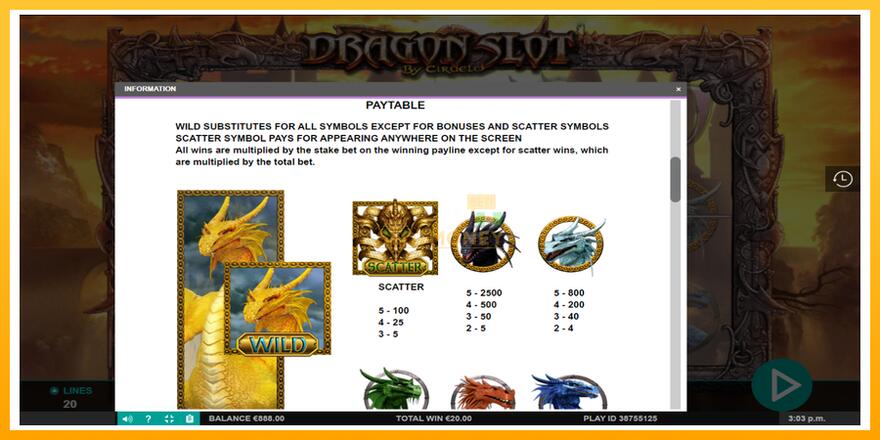 Máquina de jogos Dragon Slot - chance de ganhar dinheiro, foto 5