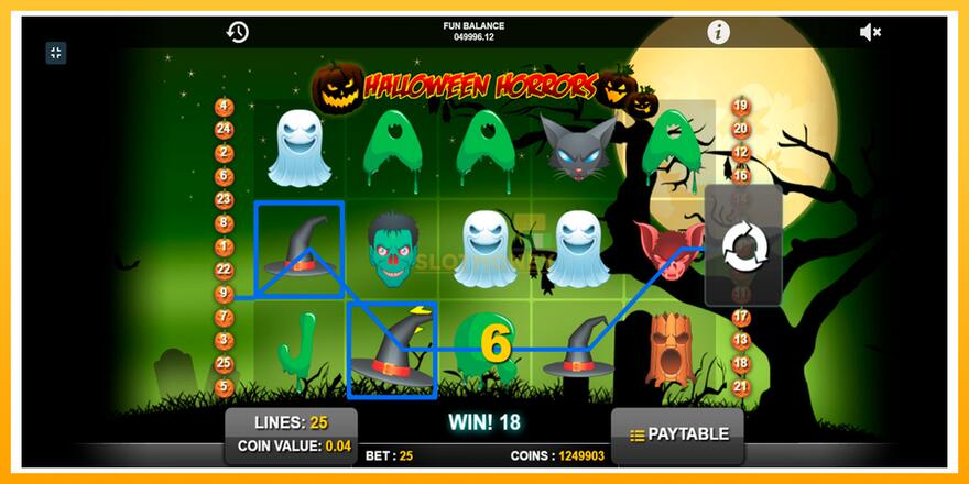 Máquina de jogos Halloween Horrors - chance de ganhar dinheiro, foto 3