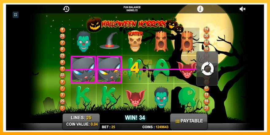 Máquina de jogos Halloween Horrors - chance de ganhar dinheiro, foto 10