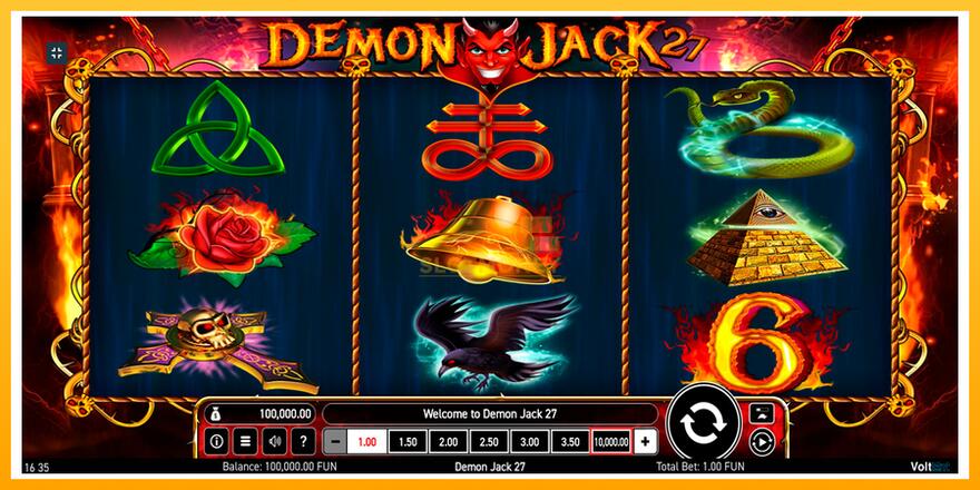 Máquina de jogos Demon Jack 27 - chance de ganhar dinheiro, foto 1