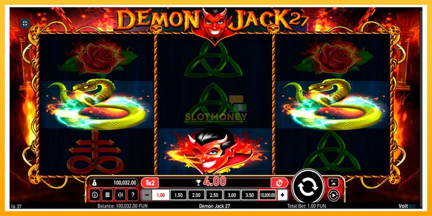 Máquina de jogos Demon Jack 27 - chance de ganhar dinheiro, foto 6