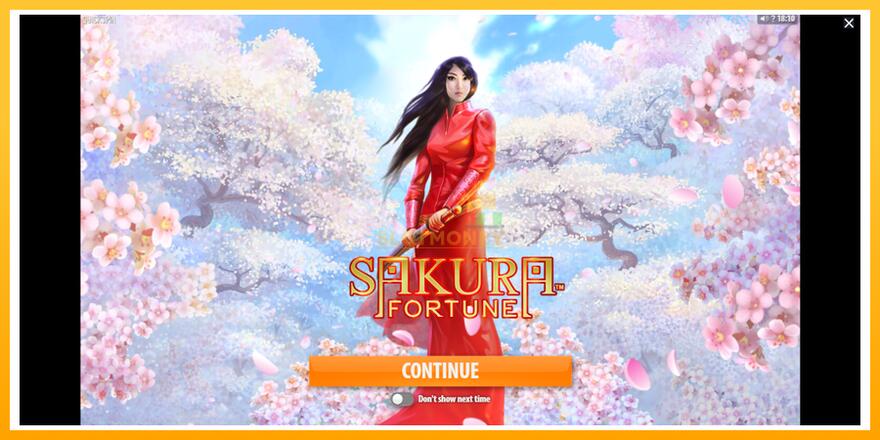 Máquina de jogos Sakura Fortune - chance de ganhar dinheiro, foto 1