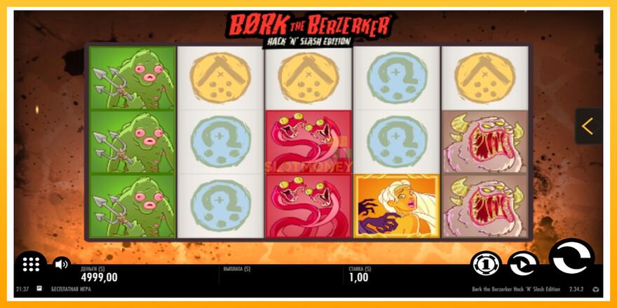 Máquina de jogos Bork The Berzerker - chance de ganhar dinheiro, foto 1