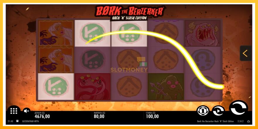 Máquina de jogos Bork The Berzerker - chance de ganhar dinheiro, foto 4