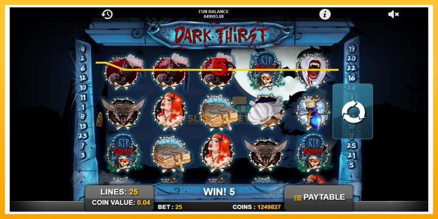 Máquina de jogos Dark Thirst - chance de ganhar dinheiro, foto 3