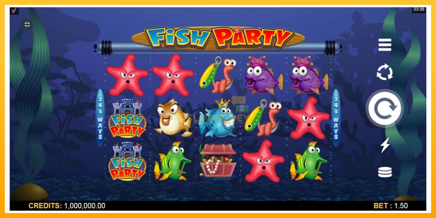 Máquina de jogos Fish Party - chance de ganhar dinheiro, foto 1