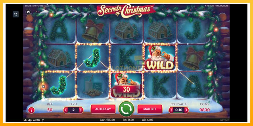 Máquina de jogos Secrets of Christmas - chance de ganhar dinheiro, foto 3